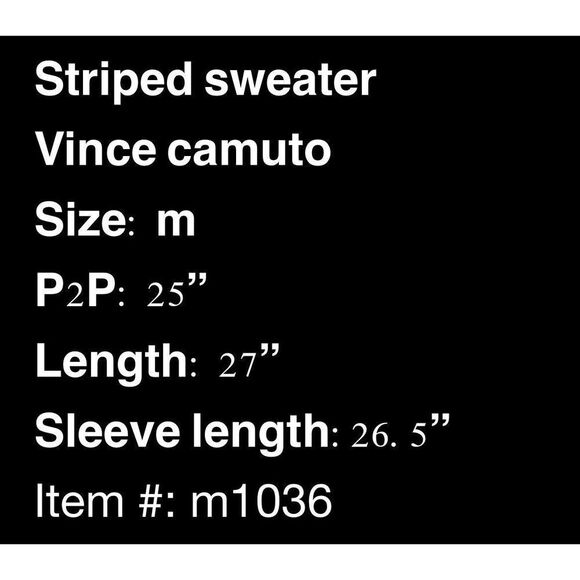 Vince Camuto Grey, Blue, and Green Sweater- size m - Picture 6 of 6